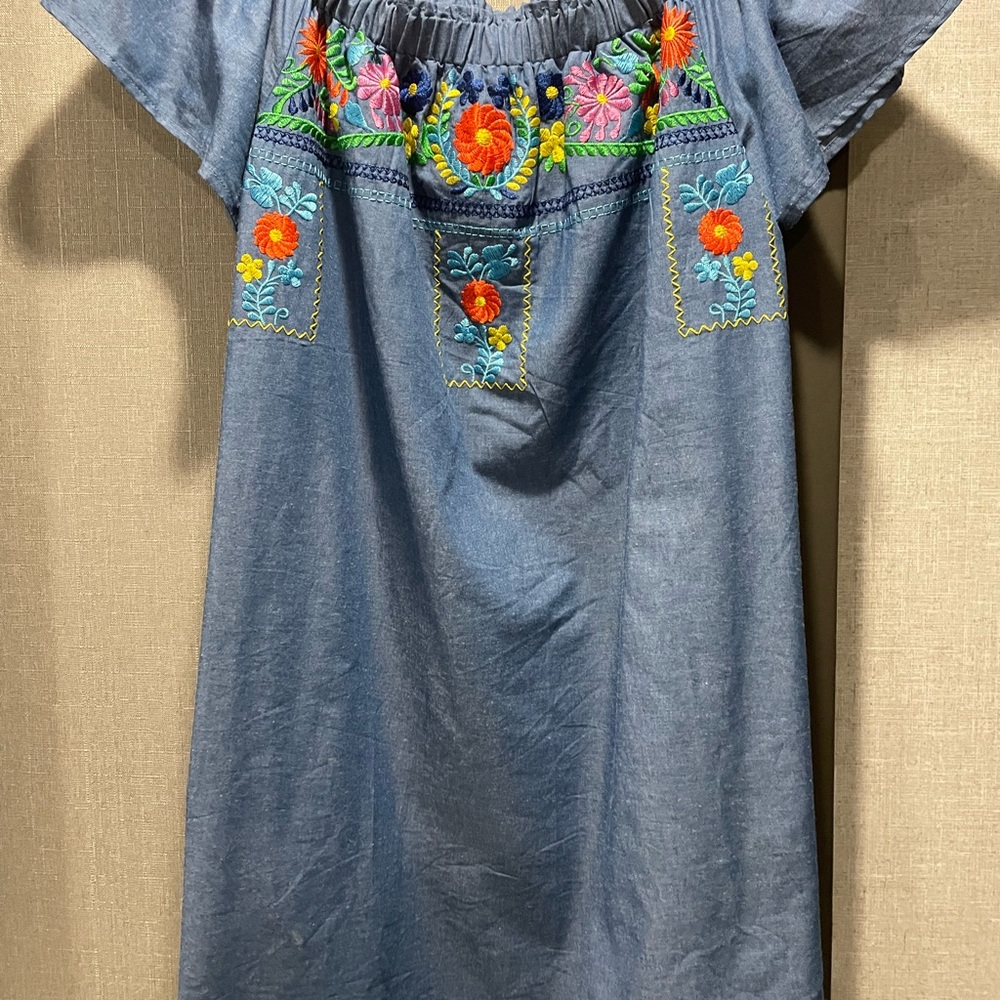 Cute chambray dress/tunic